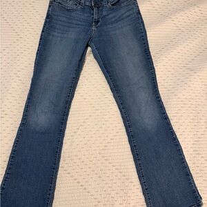 Levi's Women's Boot Cut Jeans in Deep Blue